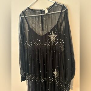 H&M Sheer Maxi Dress